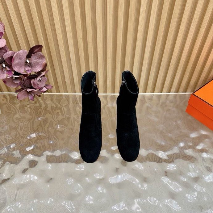 Ankle boots leather women's фото 4