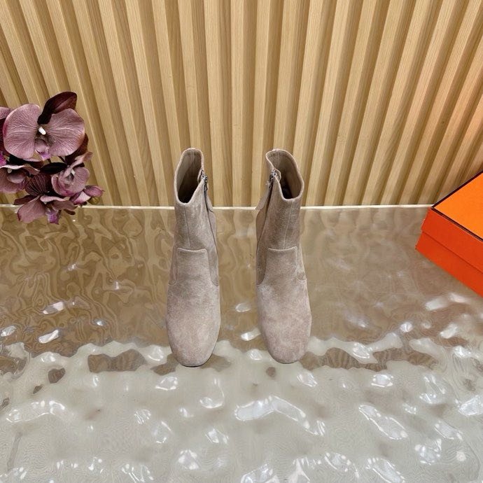 Ankle boots leather women's фото 7