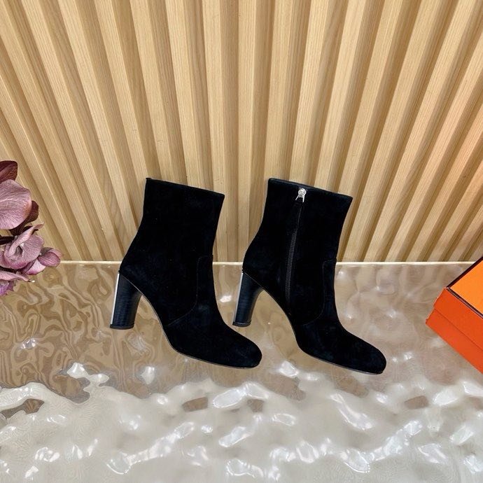 Ankle boots leather women's фото 8