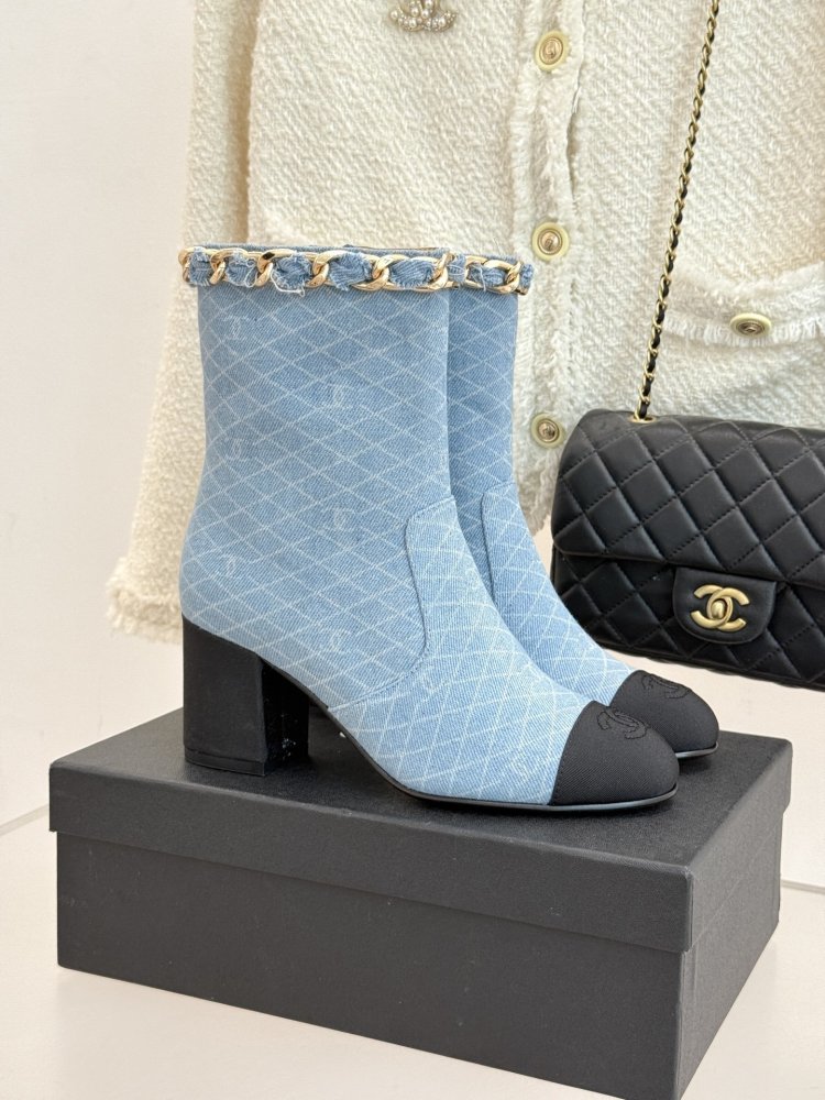 Ботильоны кожаные