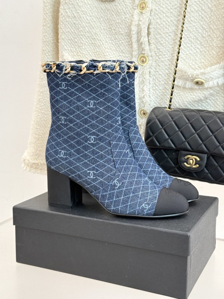 Ботильоны кожаные