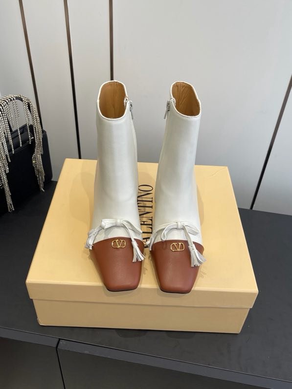 Ботильоны кожаные фото 2