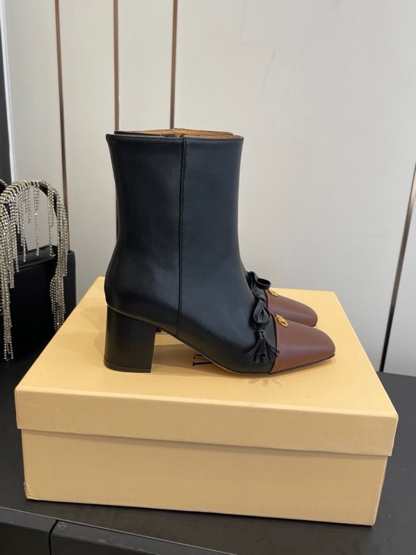 Ботильоны кожаные фото 2