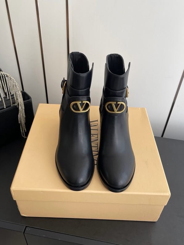 Ботильоны кожаные фото 2