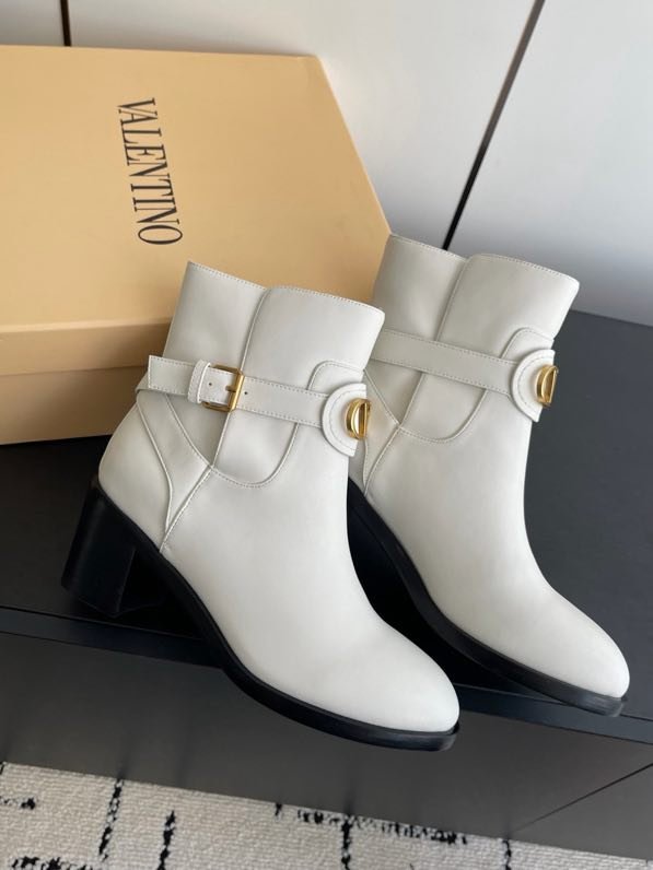 Ботильоны кожаные фото 2