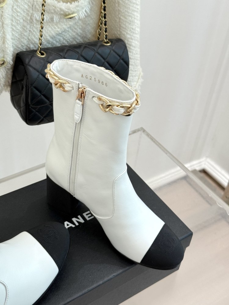 Ботильоны кожаные фото 3