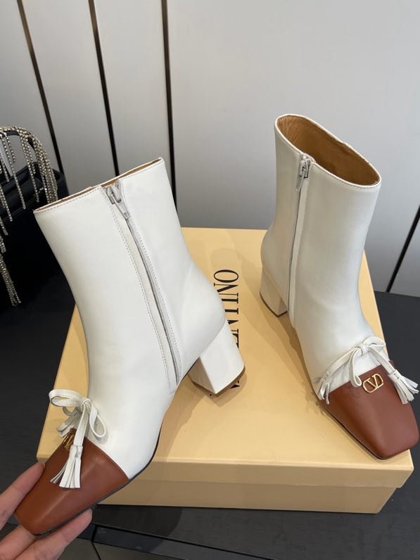 Ботильоны кожаные фото 3