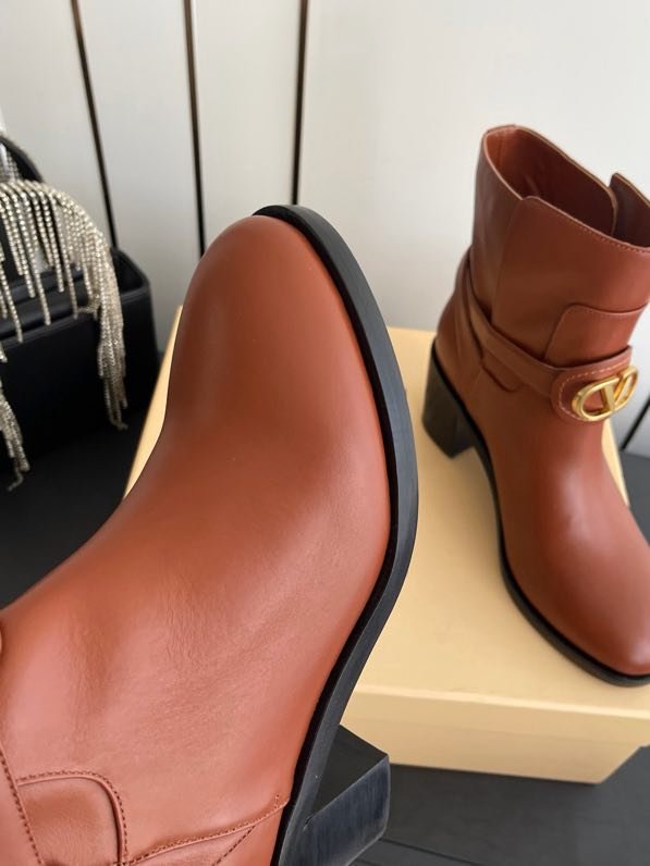 Ботильоны кожаные фото 3