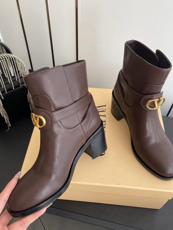 Ботильоны кожаные фото 3