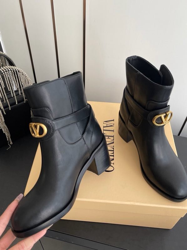 Ботильоны кожаные фото 3