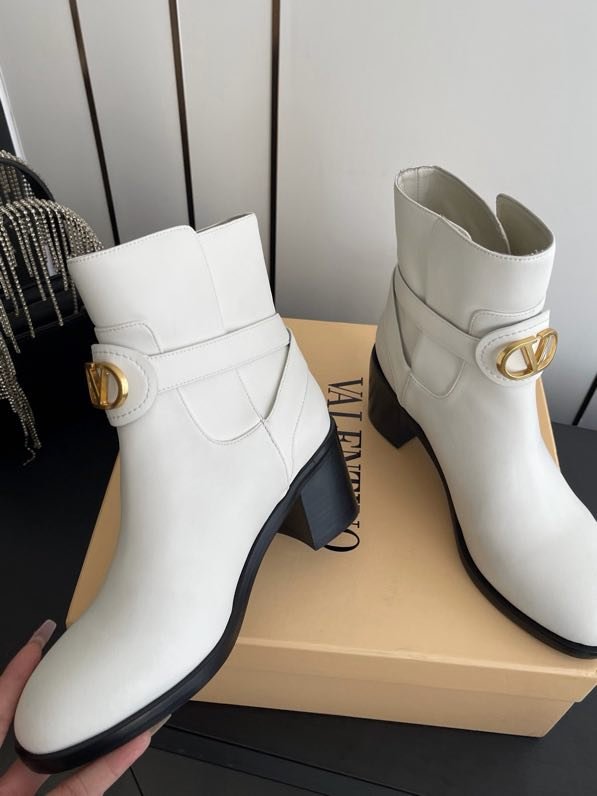 Ботильоны кожаные фото 3