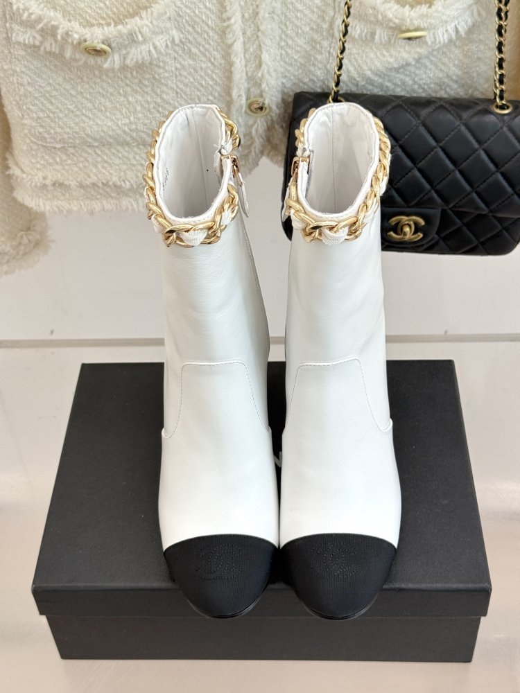 Ботильоны кожаные фото 4