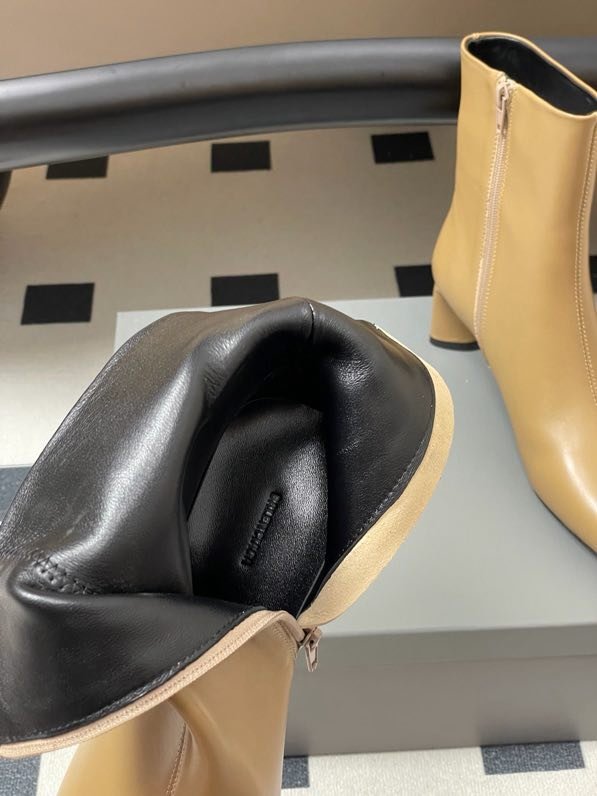 Ботильоны кожаные фото 4