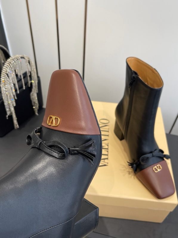 Ботильоны кожаные фото 4