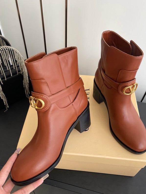 Ботильоны кожаные фото 4