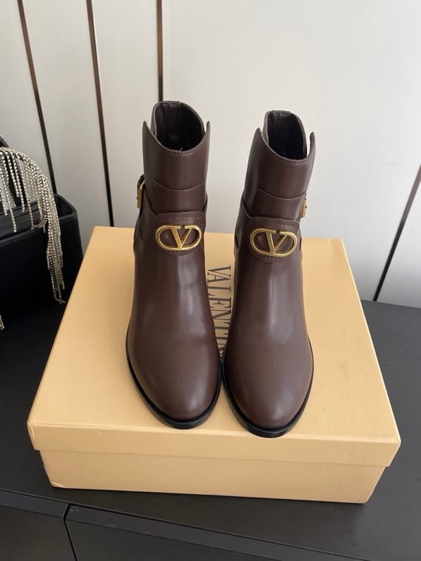 Ботильоны кожаные фото 4