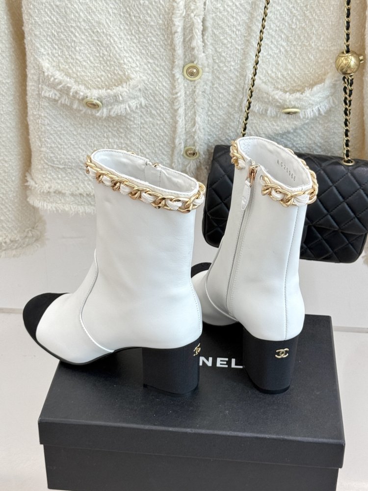 Ботильоны кожаные фото 5