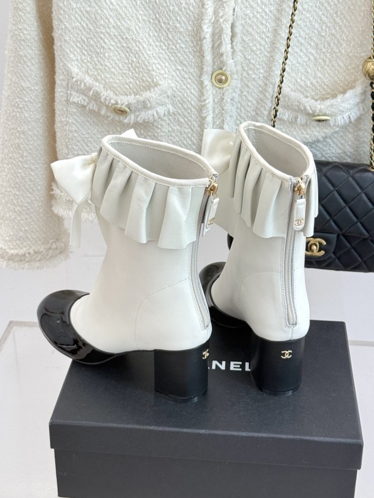 Ботильоны кожаные фото 5