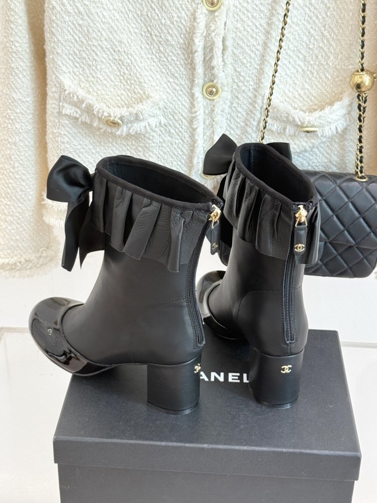 Ботильоны кожаные фото 5