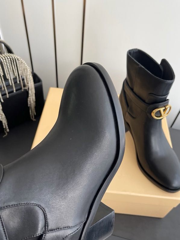 Ботильоны кожаные фото 5