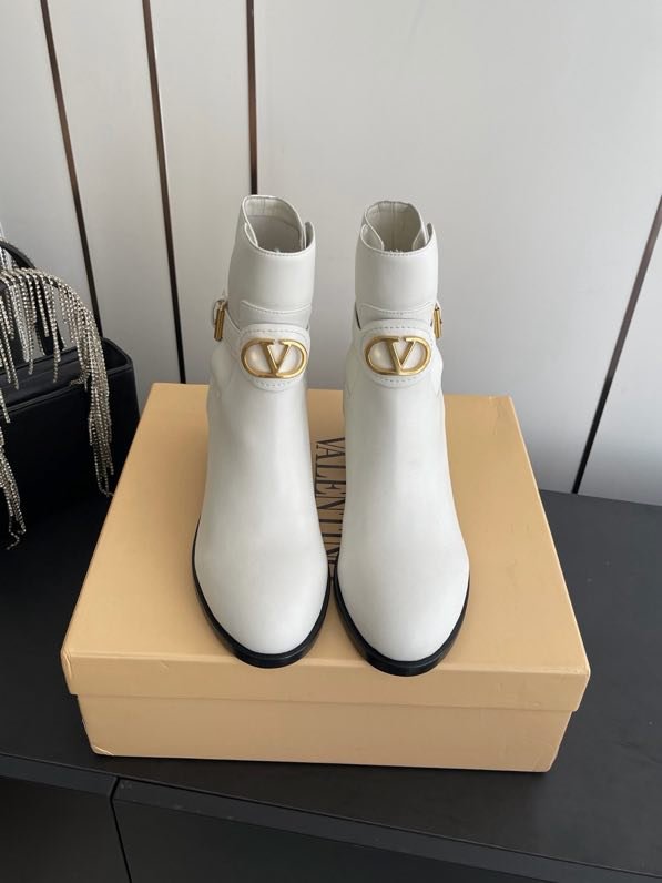 Ботильоны кожаные фото 5