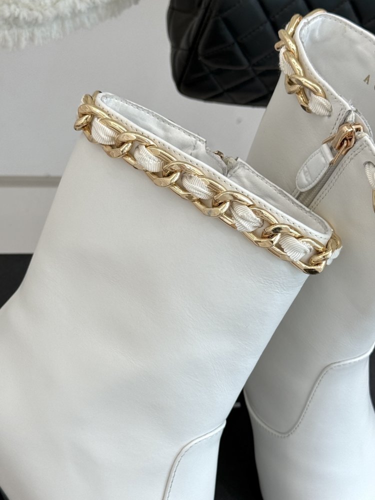 Ботильоны кожаные фото 6