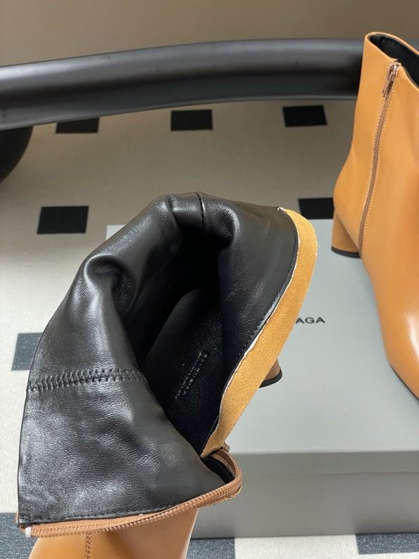 Ботильоны кожаные фото 6