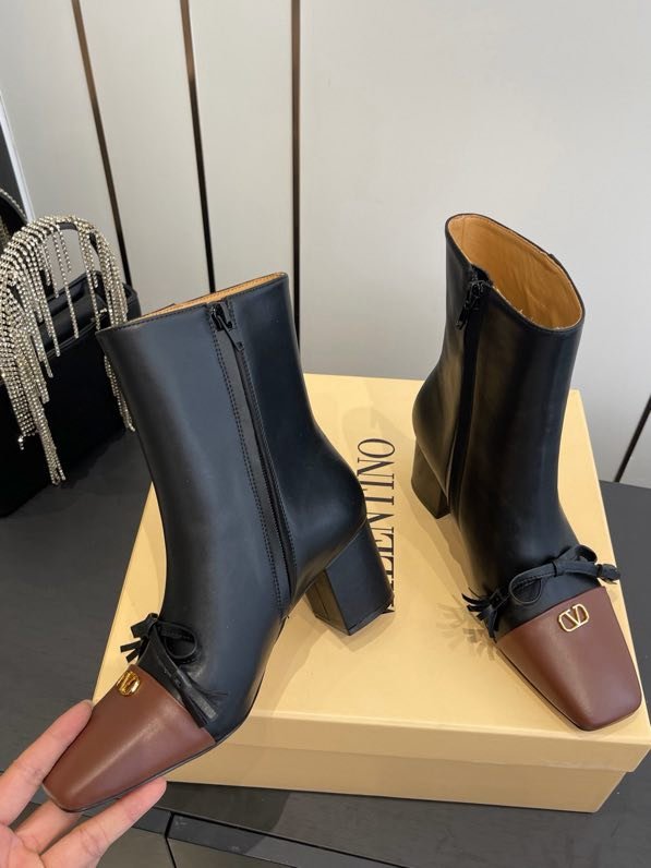 Ботильоны кожаные фото 6