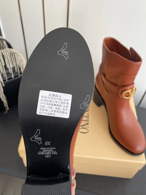 Ботильоны кожаные фото 6