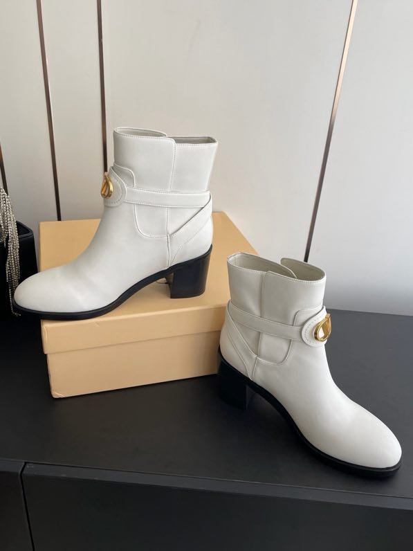 Ботильоны кожаные фото 6