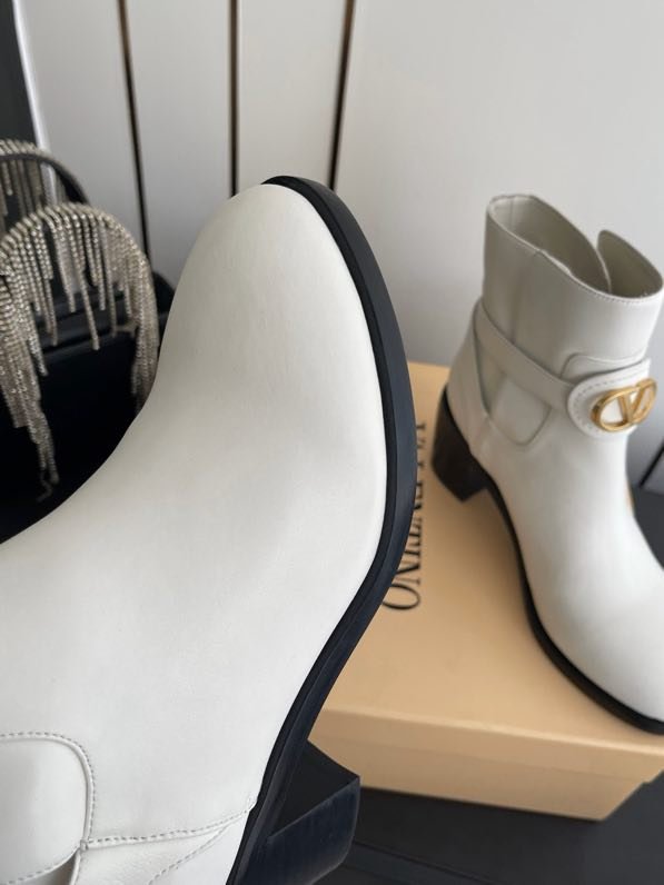 Ботильоны кожаные фото 7