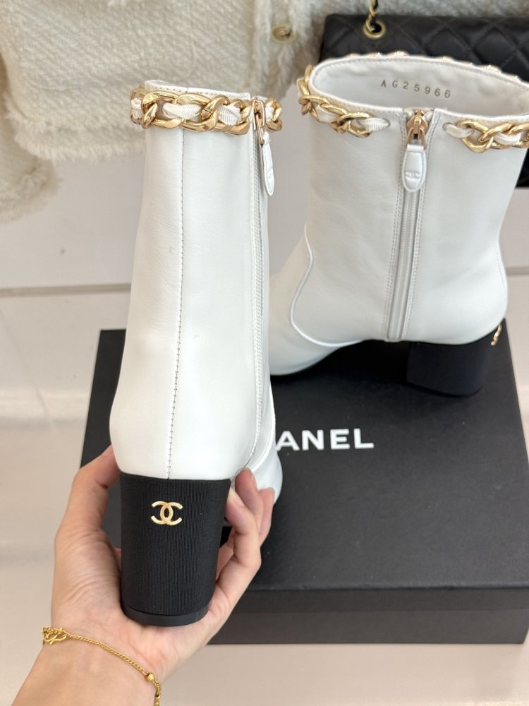 Ботильоны кожаные фото 8