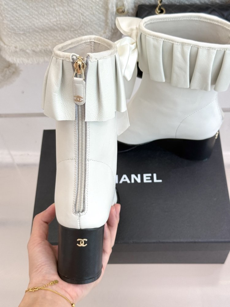 Ботильоны кожаные фото 8