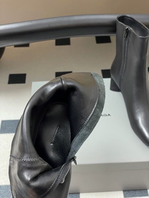 Ботильоны кожаные фото 8