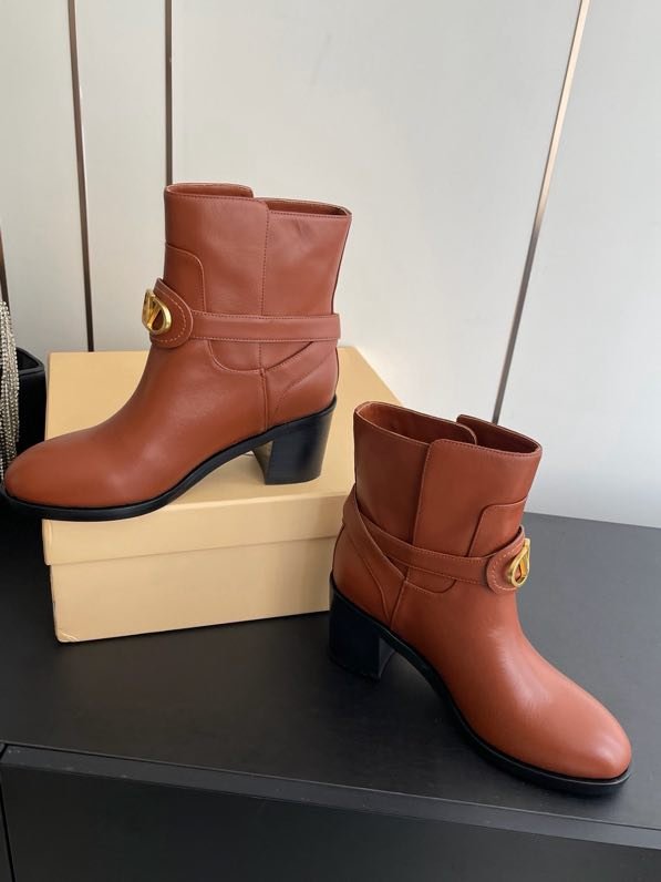 Ботильоны кожаные фото 8