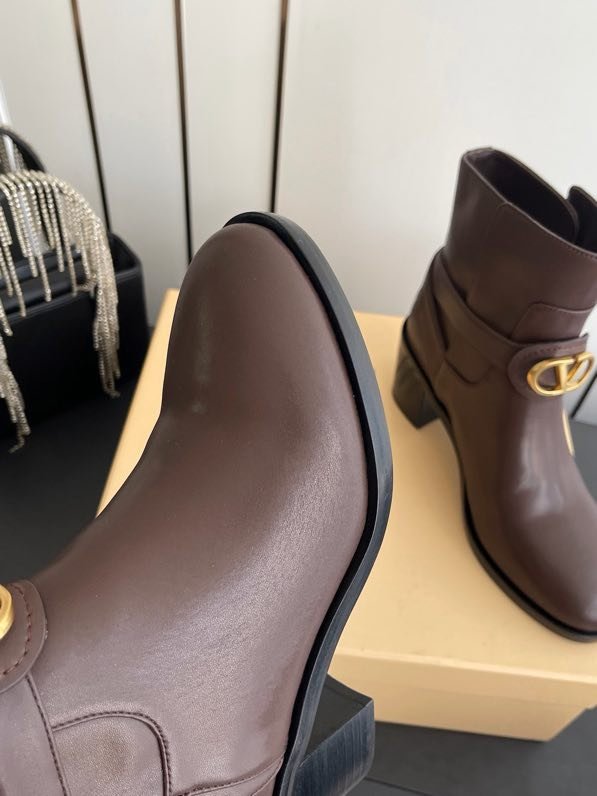 Ботильоны кожаные фото 8