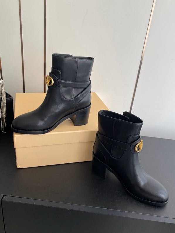 Ботильоны кожаные фото 8