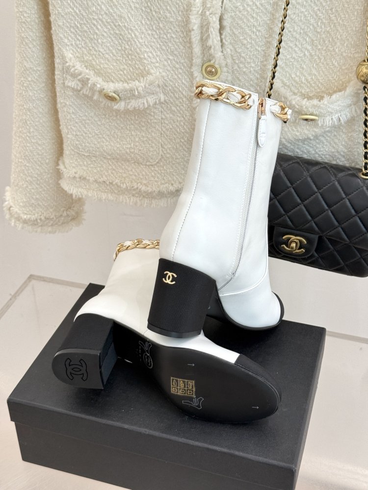 Ботильоны кожаные фото 9