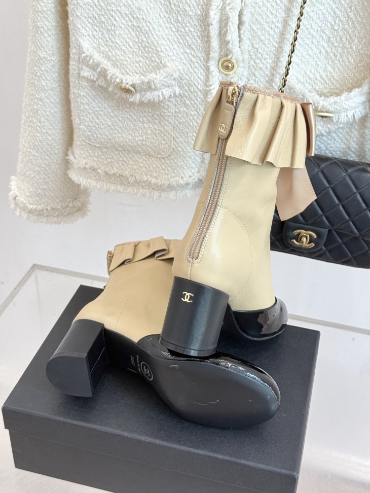 Ботильоны кожаные фото 9