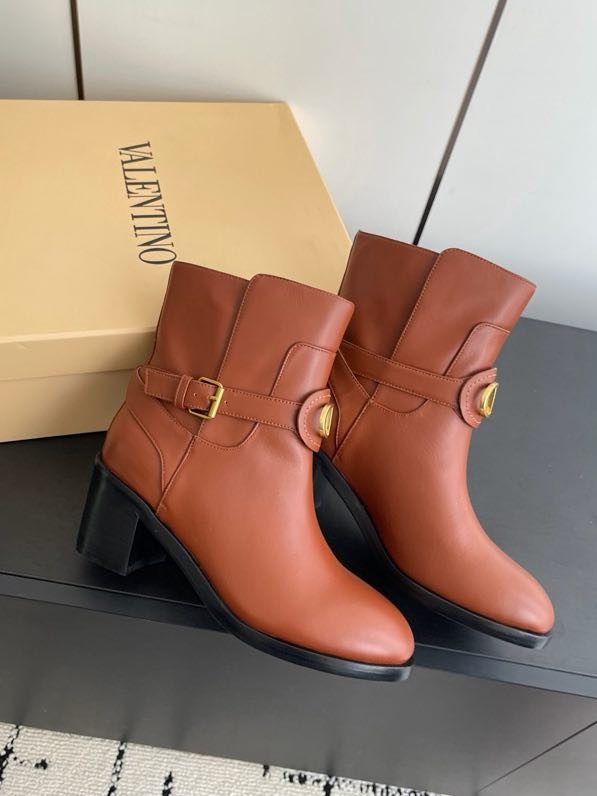 Ботильоны кожаные фото 9