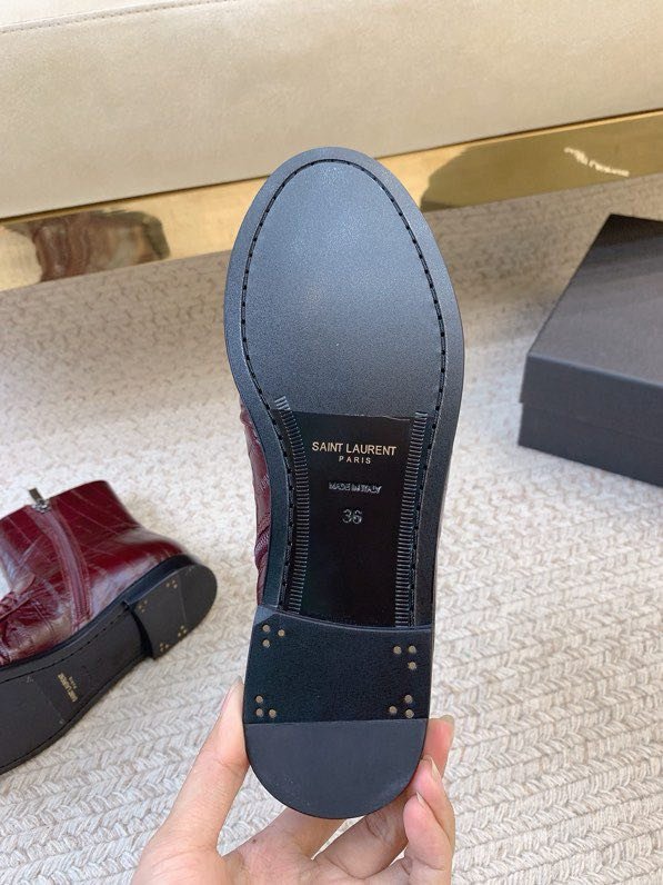 Ботильоны лоферы кожаные фото 2