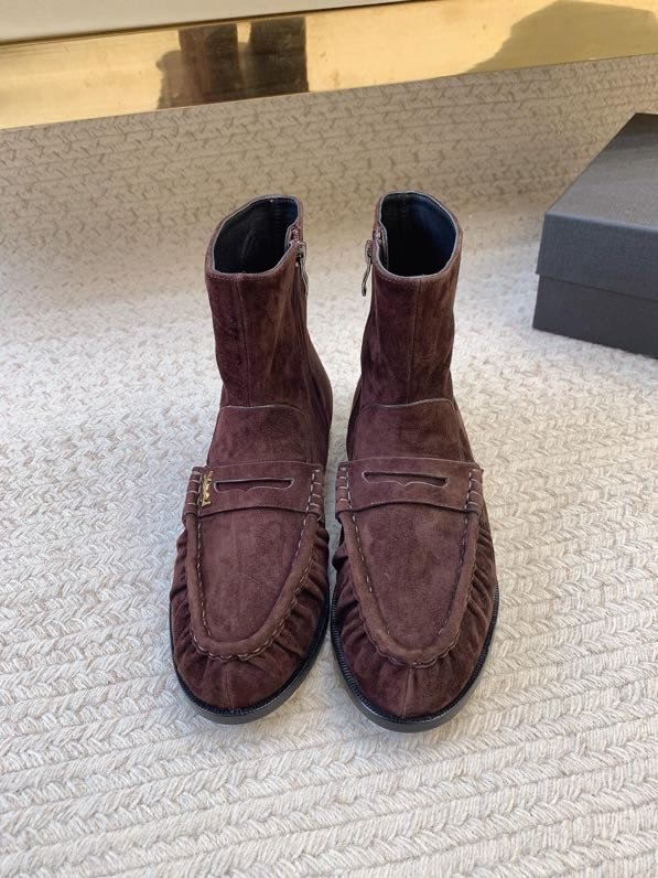 Ботильйони лоферы шкіряні фото 2