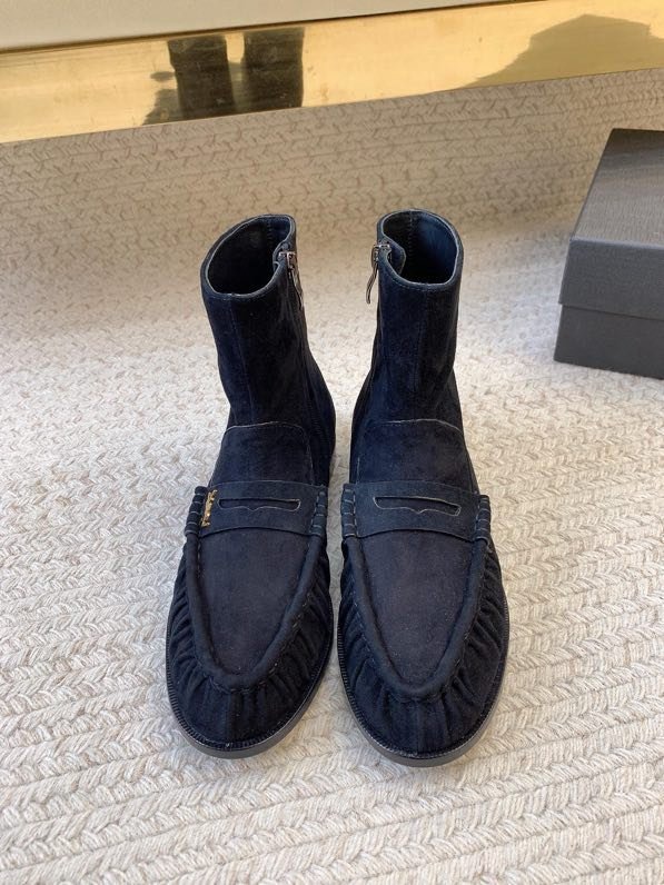 Ботильйони лоферы шкіряні фото 3