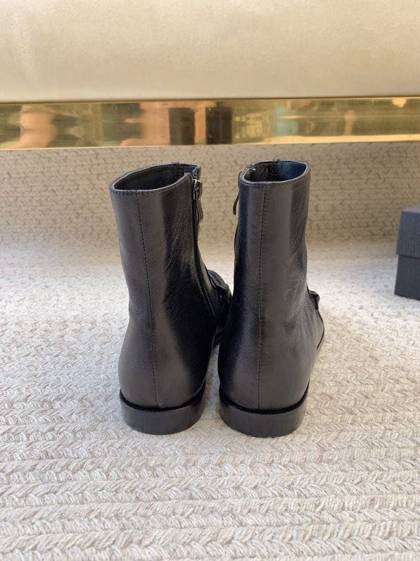 Ботильоны лоферы кожаные фото 4