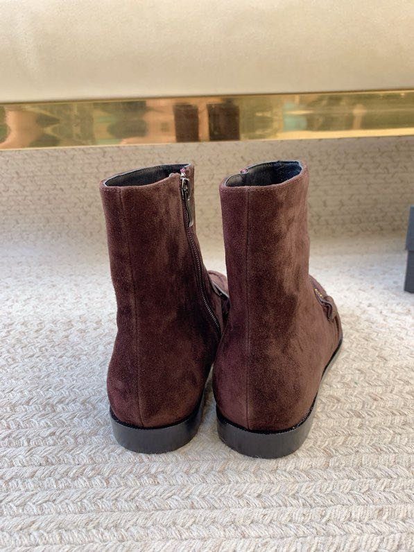 Ботильйони лоферы шкіряні фото 4