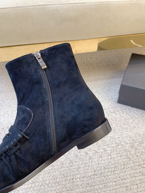 Ботильйони лоферы шкіряні фото 4