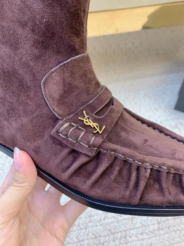 Ботильйони лоферы шкіряні фото 7