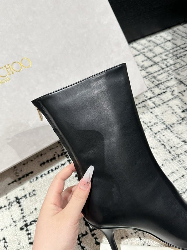 Ботильоны на каблуке 10 см фото 6