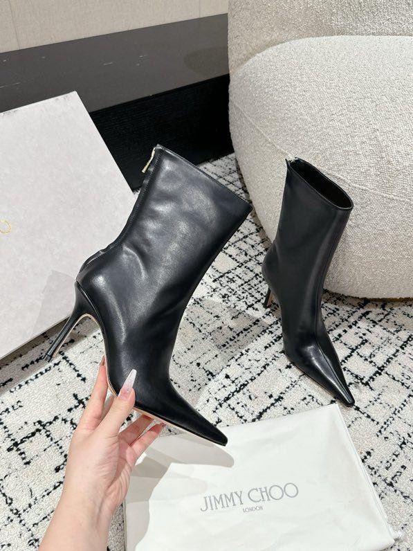 Ботильоны на каблуке 10 см фото 8