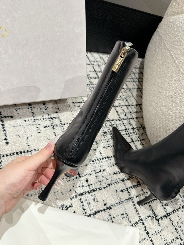 Ботильоны на каблуке 10 см фото 9